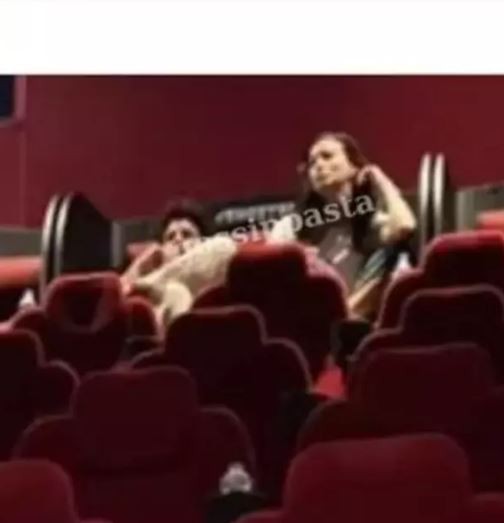 Genç oyuncu ile görüntülendi